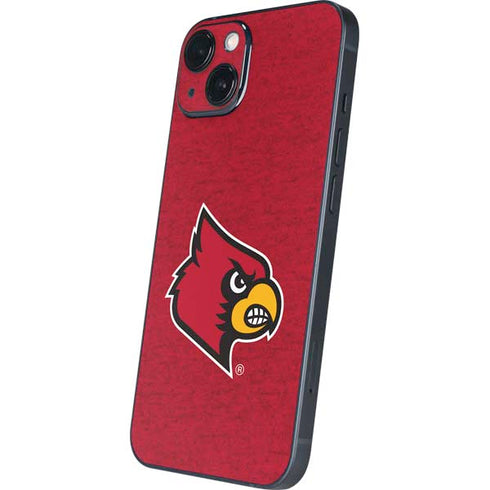 University of Louisville Red Background iPhone Skins